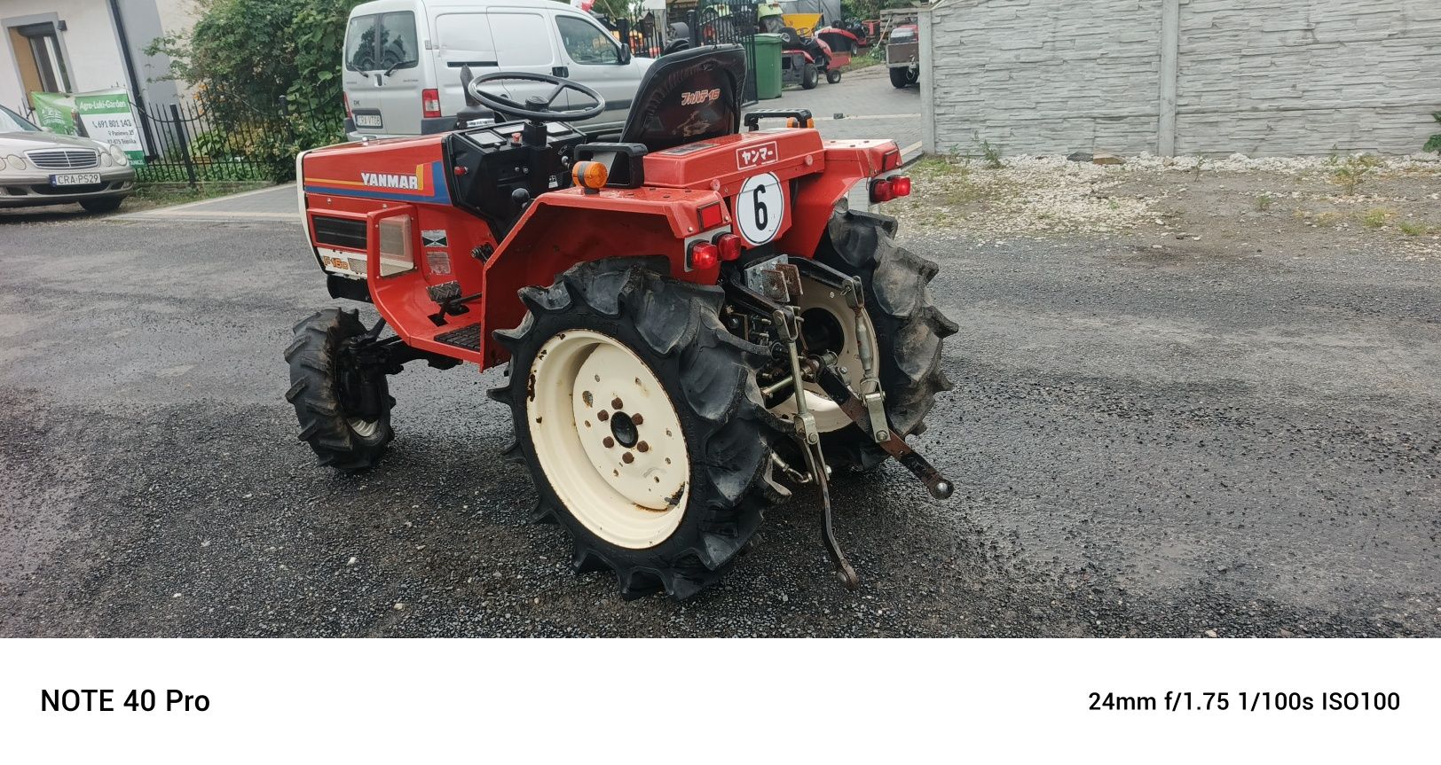 Traktorek ogrodniczy yanmar F16D#4x4# 3cylindry dizel