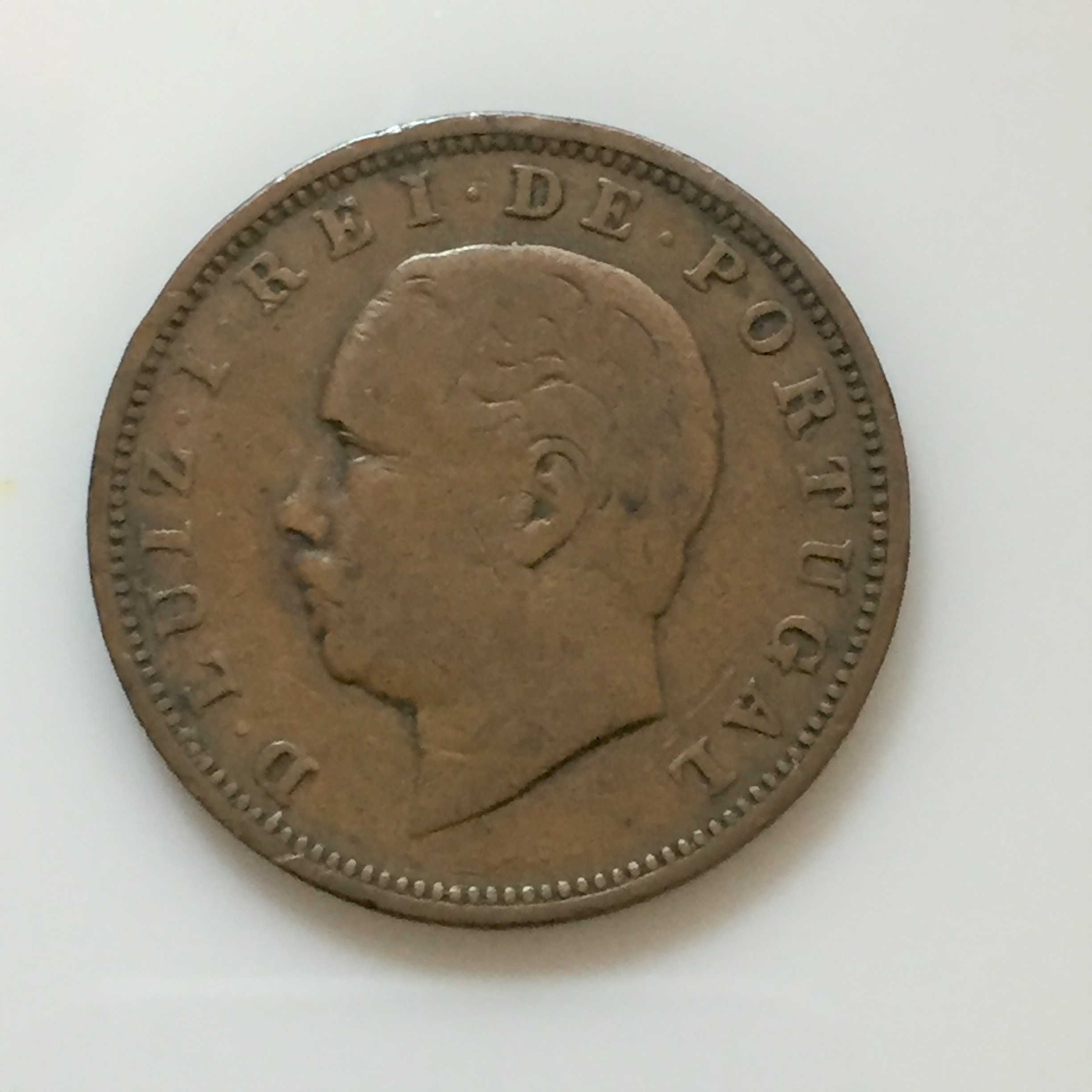 20 Réis 1885 - D. Luiz I