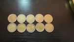 Tenho 10 Moedas de 2€ Raras