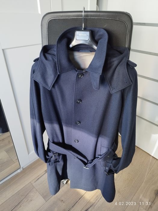 Płaszcz, trencz męski wełniany Bytom 54