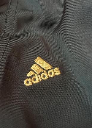 Олімпійка зіпка оригінальна адідас adidas чорна з капюшоном спортивна