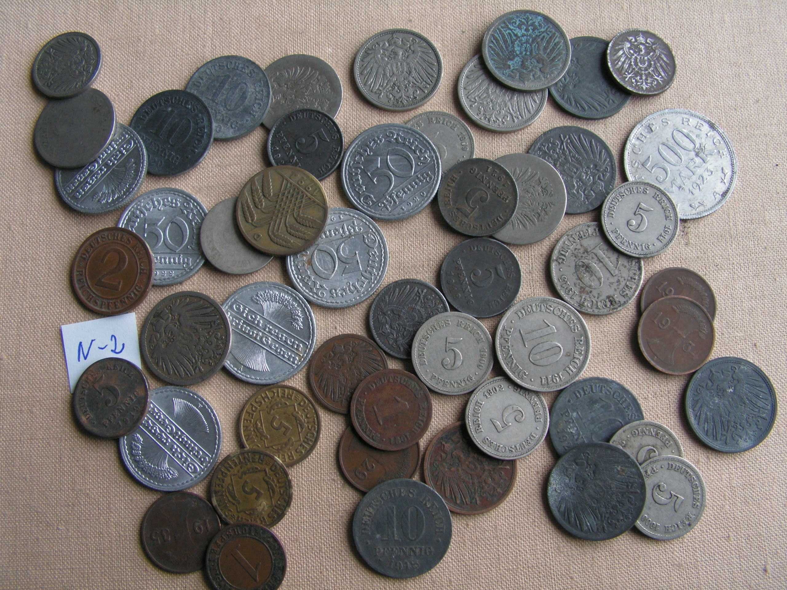 Stare Niemcy, Prusy, Weimar, 50 sztuk N 1