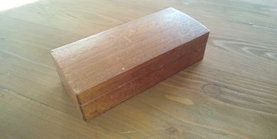 Pudełko drewniane stare ładne
