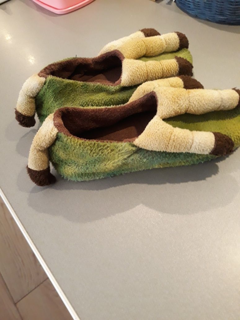 Trepki kapcie pantofle domowe 31  - 32 dla fana dinozaurów