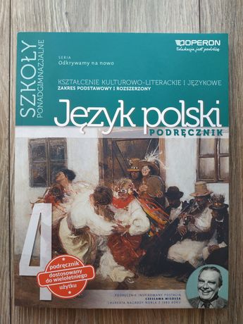 Język polski 4 Operon zakres podstawowy i rozszerzony