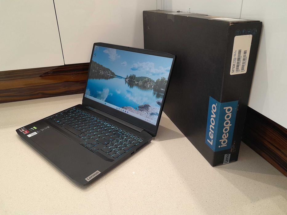 Laptop Gamingowy Lenovo / Geforce GTX 1650 / Ryzen 5 / 512 SSD