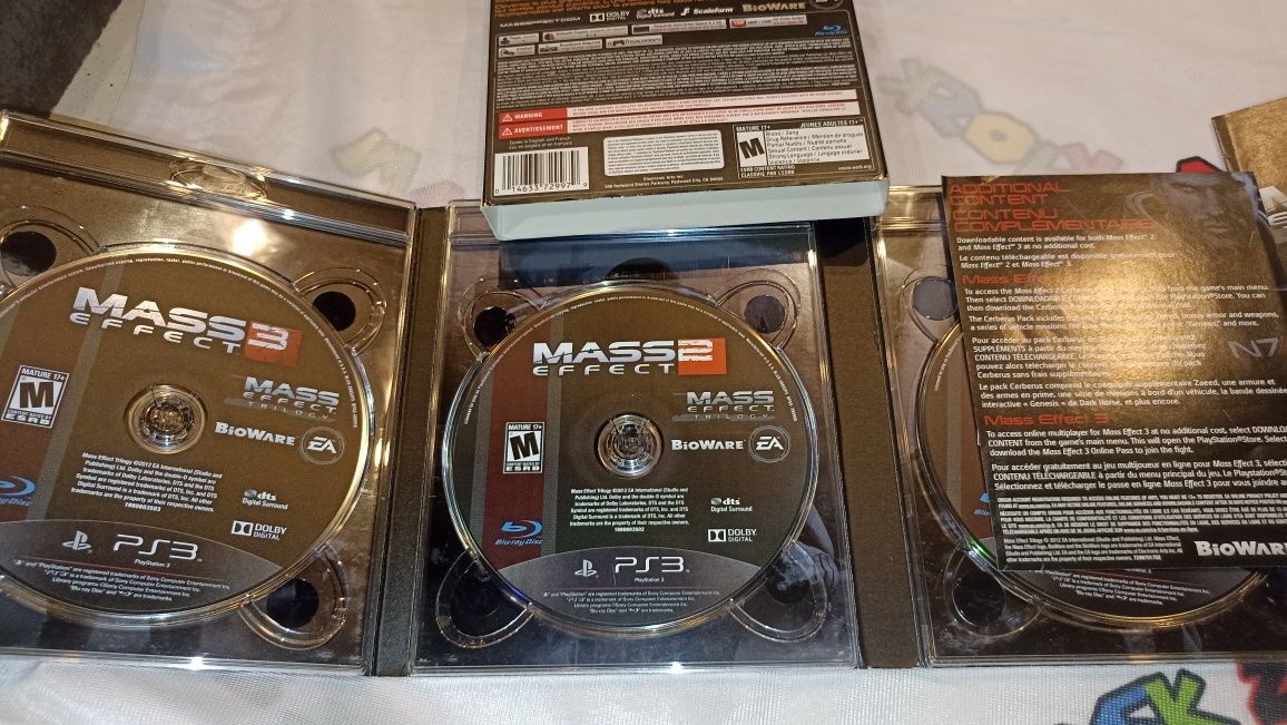Mass Effect Trilogy Trylogia PS3 rzadkość sklep kioskzgrami