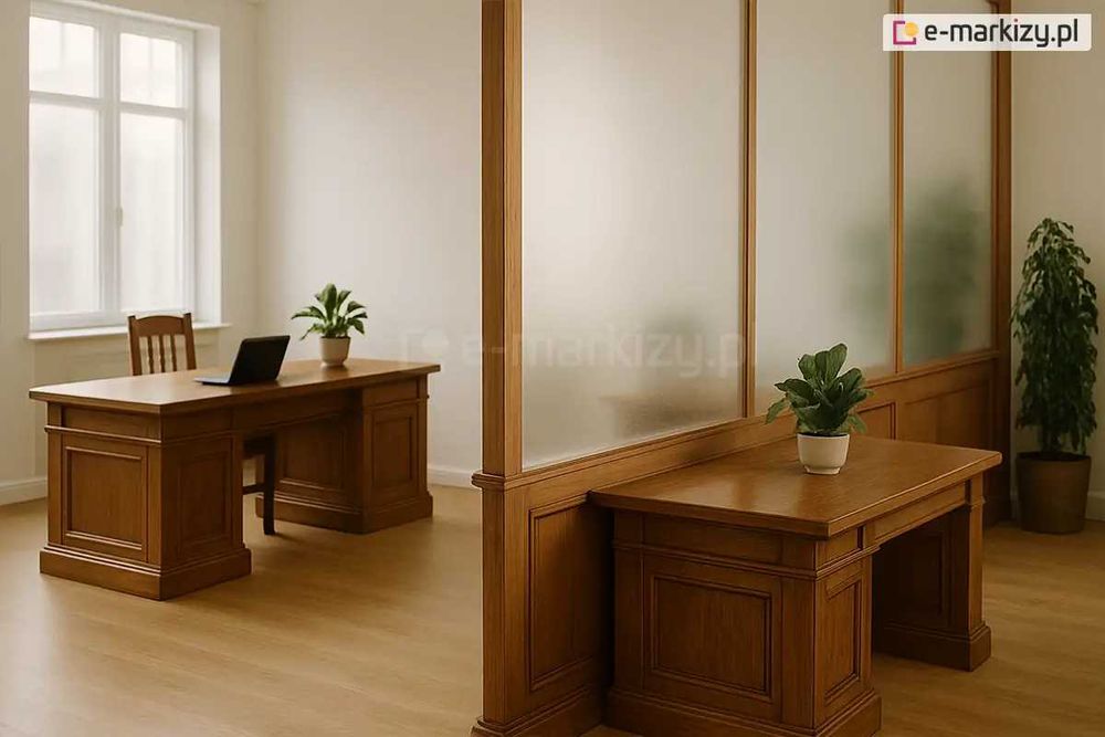 Stałe ściany szklane na taras i do pergoli