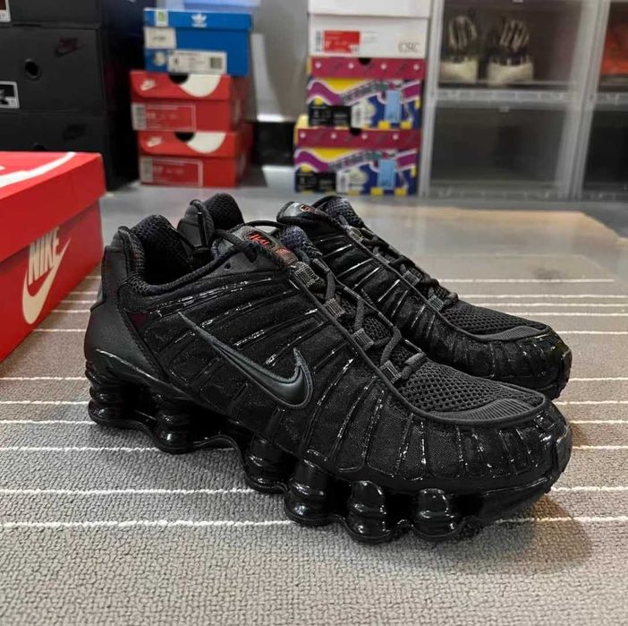 Buty meskie Mokasyny Nike_Shox_TL_Black R.45