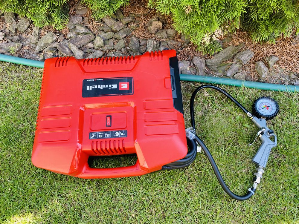 Компресор акумуляторний Einhell TE-AC 36/8 Li OF Set-Solo з Німеччини