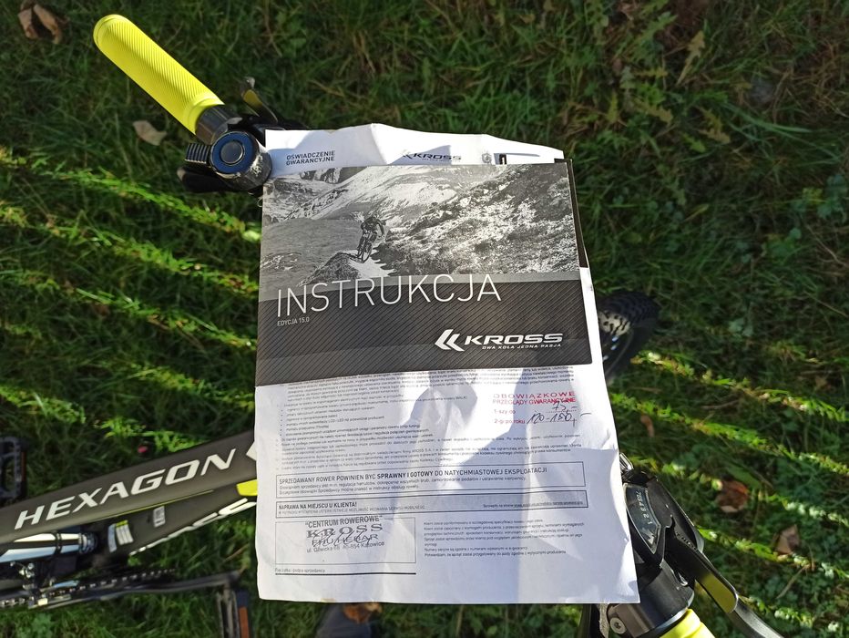 KROSS HEXAGON 2.0 rama XS 14" koła 26" sklep KROSS