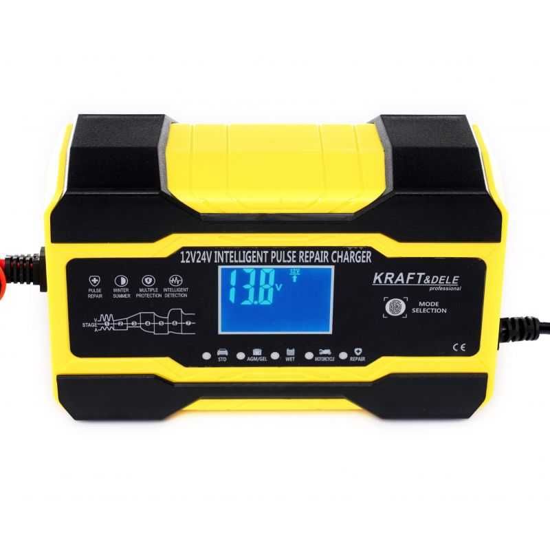 KRAFT&DELE Ładowarka Prostownik Akumulatora 12/24v Samochodow KD1291