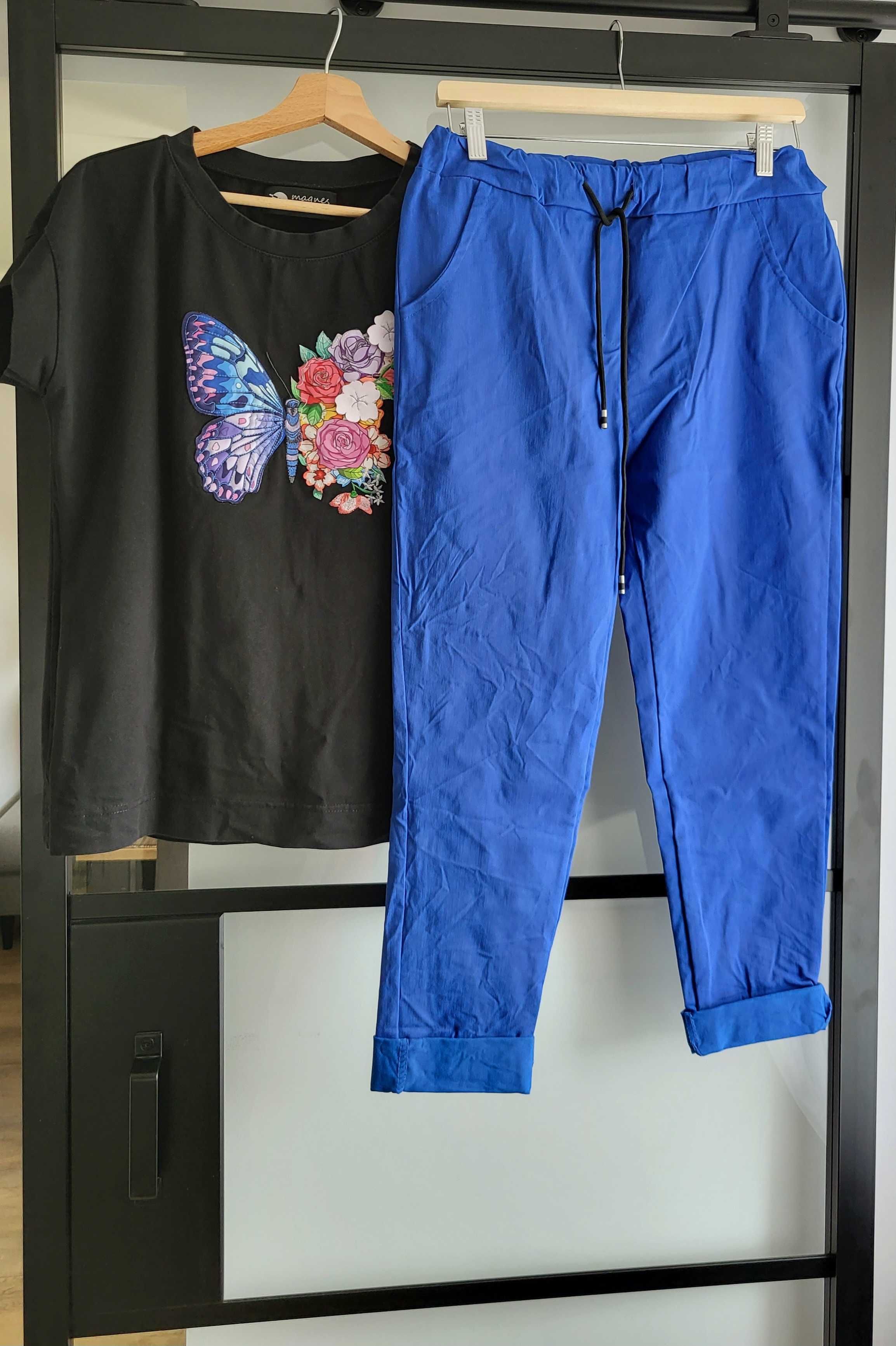 Spodnie gnieciuchy r.M/L