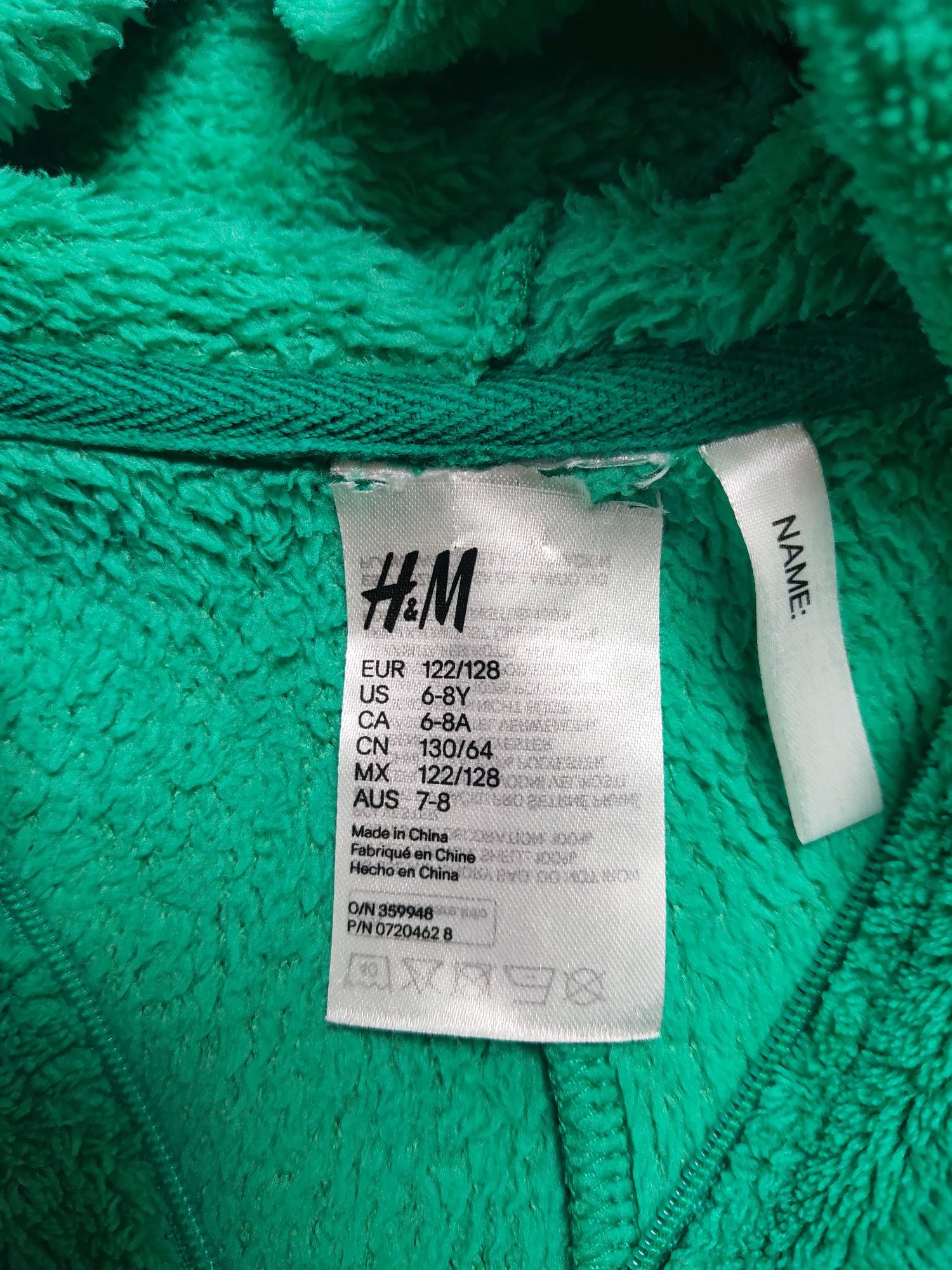 Kombinezon, piżama świąteczna H&M rozm 122/128