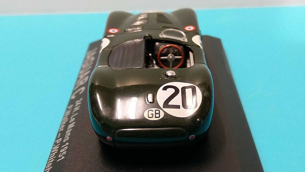 Jaguar XK-120C #20: Vencedor 24h Le Mans 1951 - Altaya/IXO  1/43