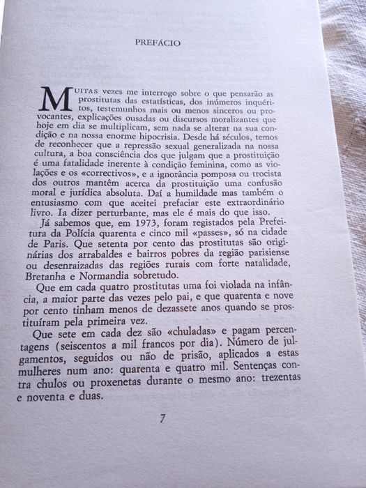 Crónica da mais velha profissão do Mundo.