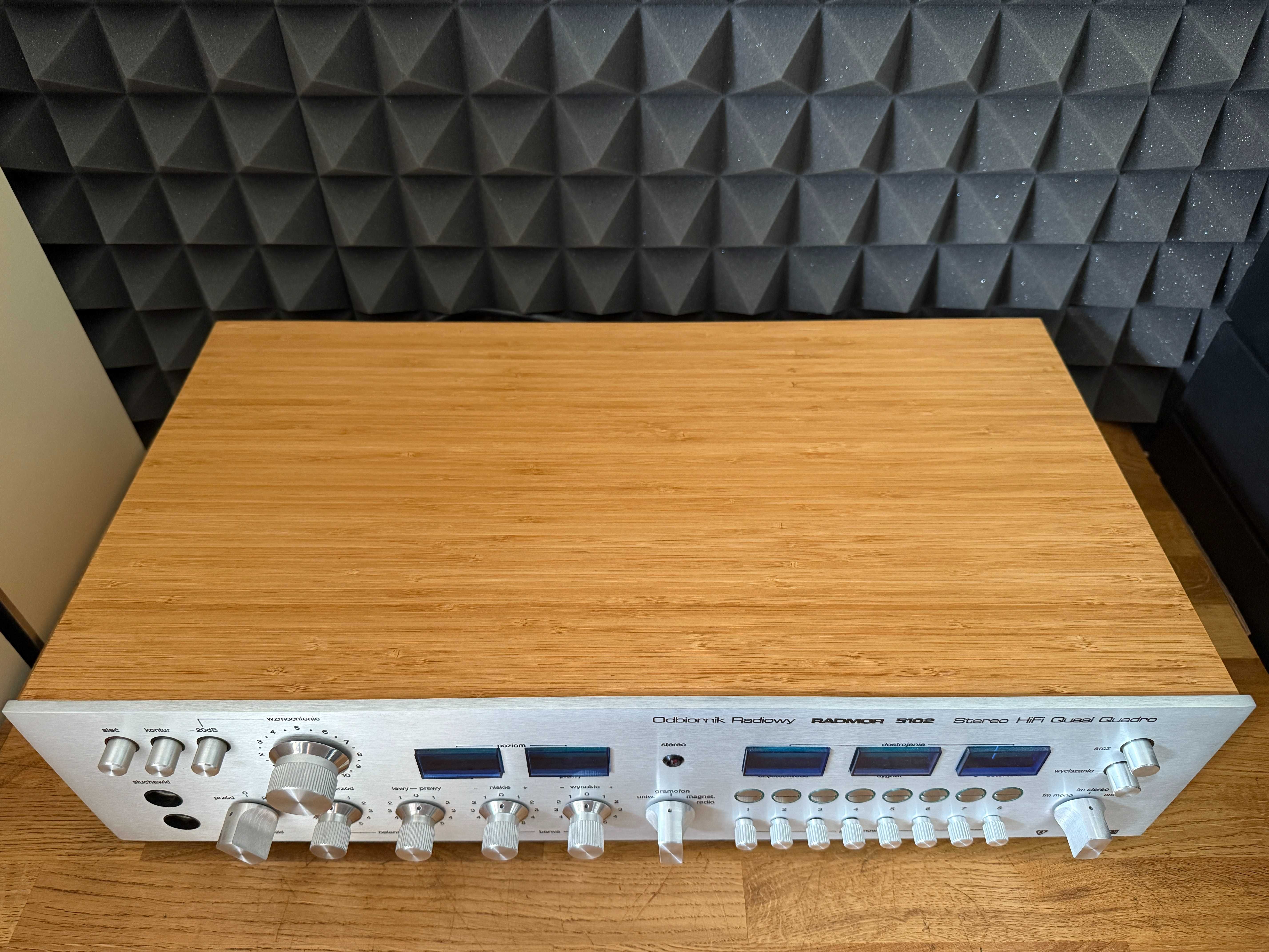 Amplituner Radmor 5102 (długi panel)