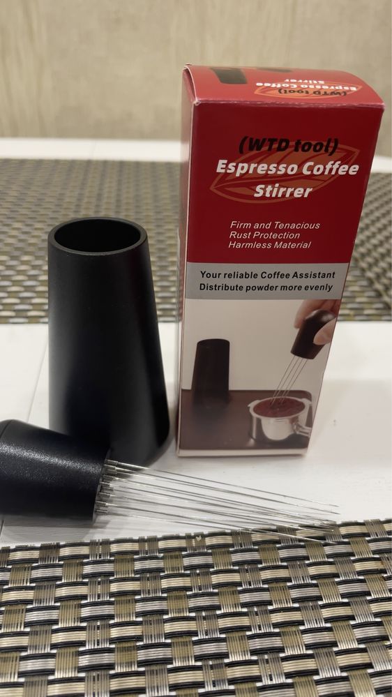 Espresso coffee stirrer