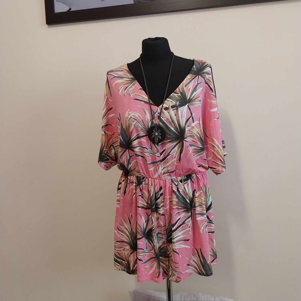 Nowy Kombinezon z wiskozy Plus Size