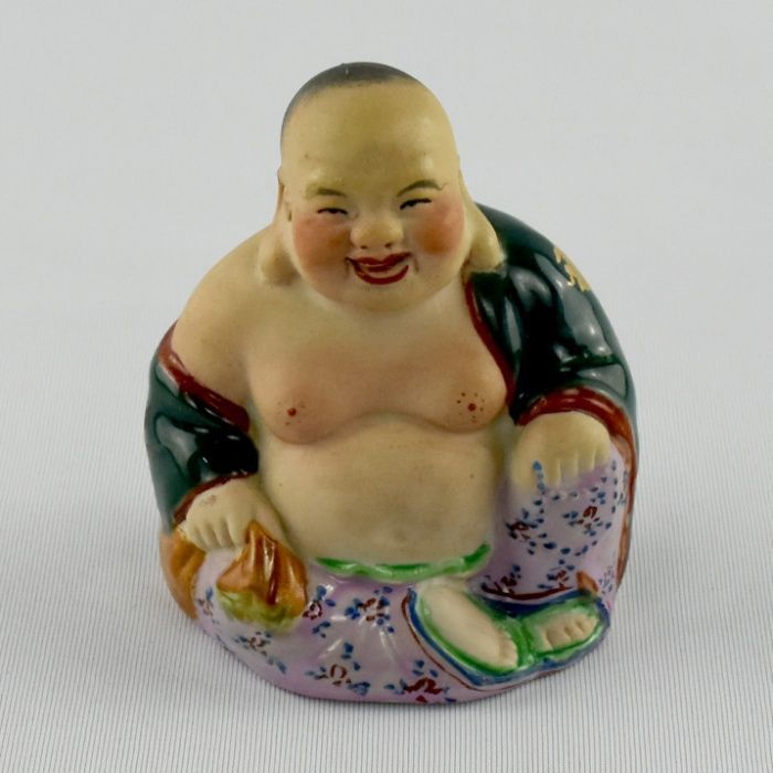 Figura Buda em Porcelana da China - República