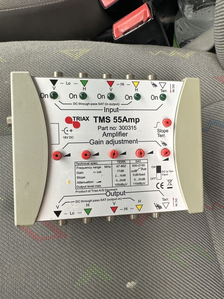 Multiswitch Triax TMS 55Amp amplifer