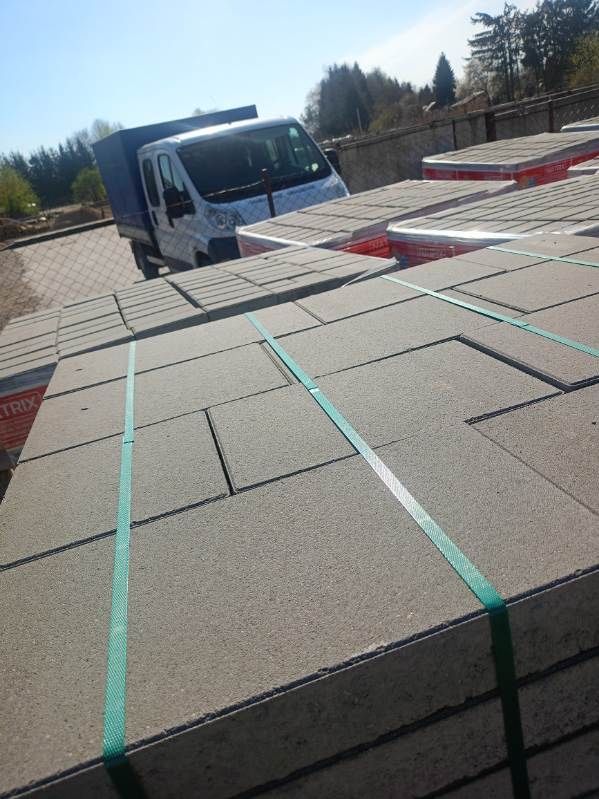 Kostka Moderna szara I gatunek
