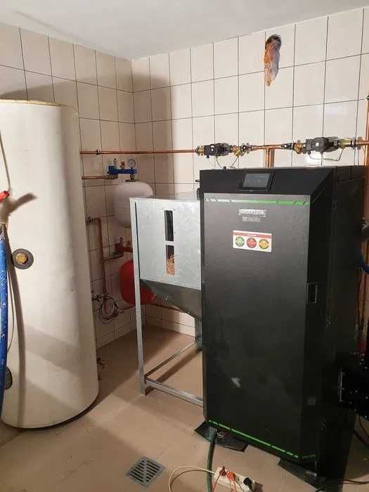 Kostrzewa, Stalmark, Sas, montaż kotłów na drewno, pellet, instalacje