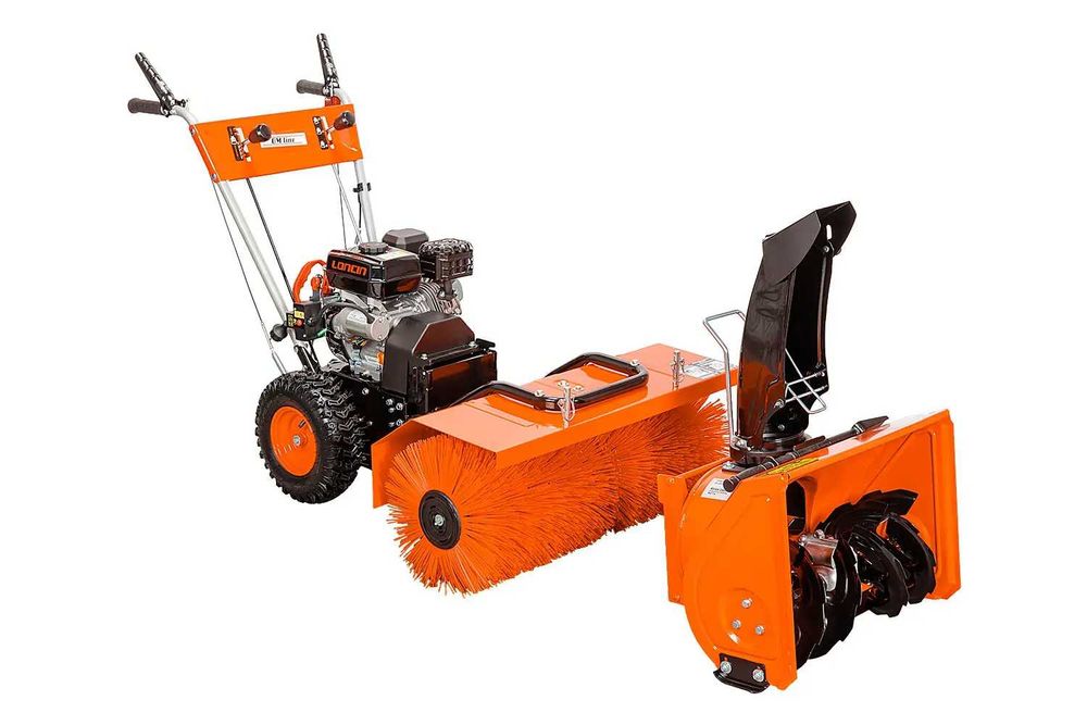 Zamiatarka spalinowa z odśnieżarką OM line PKM 80EK