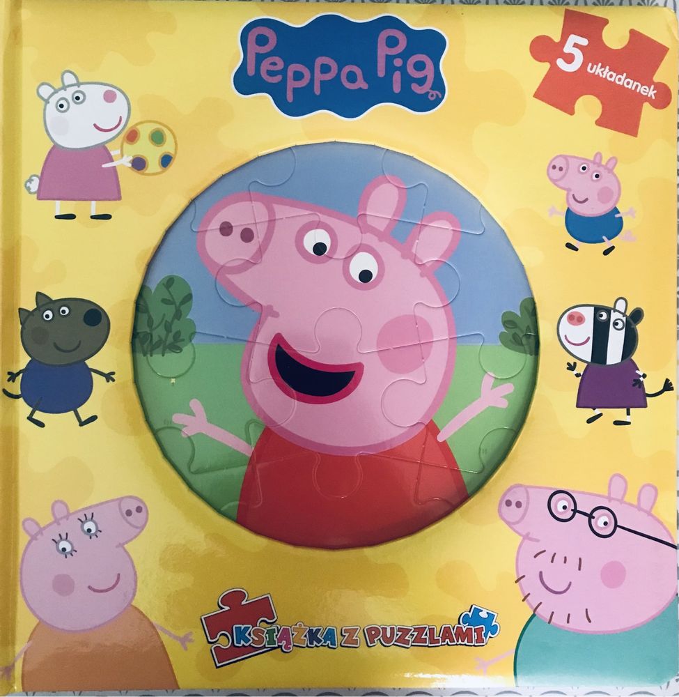 Książeczka z puzzlami „ Peppa Pig” (Świnka Peppa)