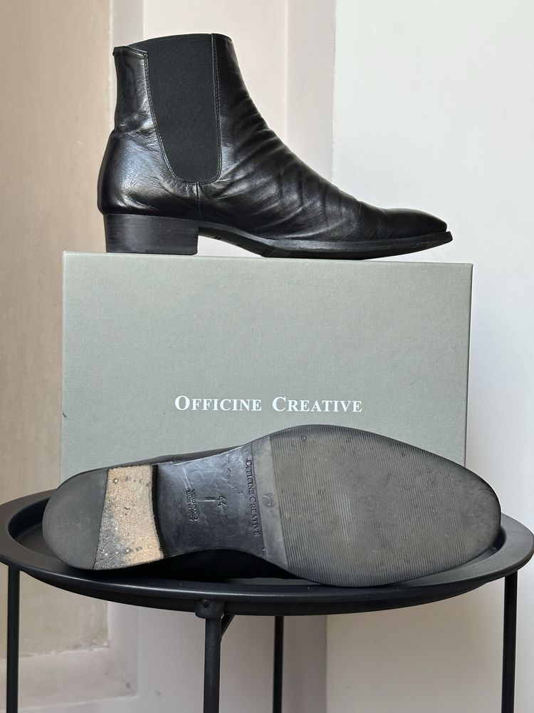 Черевики officine creative козаки/ковбойки/челсі вестрн