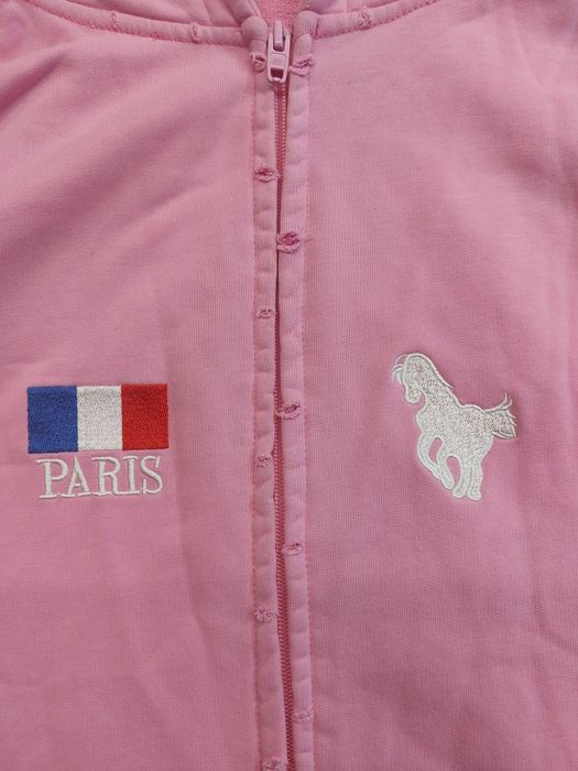 Bluza Balenciaga Pink Paris Polo 22