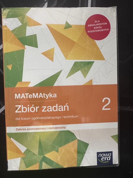 MATeMAtyka zbiór zadań 2, nowa era, zakres podstaowy i rozszerzony