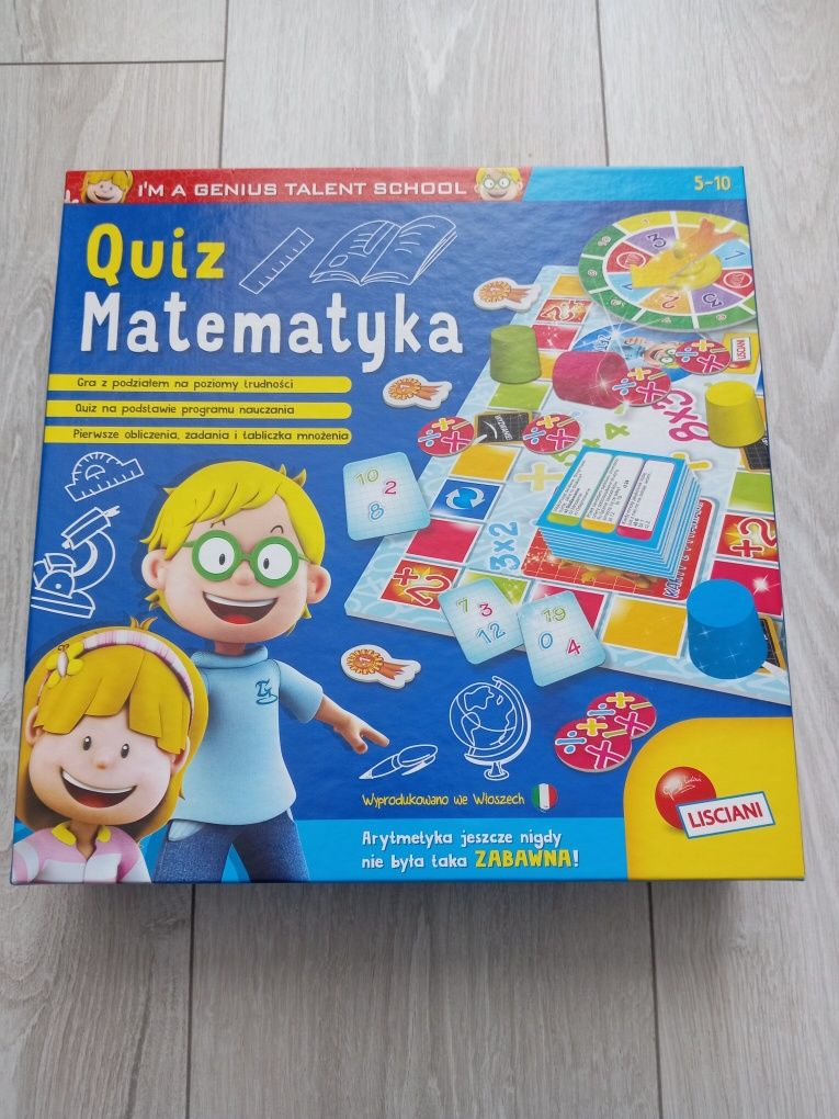 Quiz matematyka Lisciani