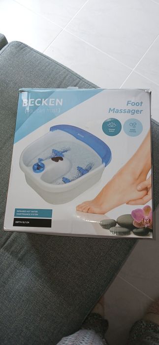 Massajador de pés novo
