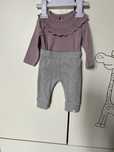 ZARA spodnie leginsy 1-3 msc r. 62