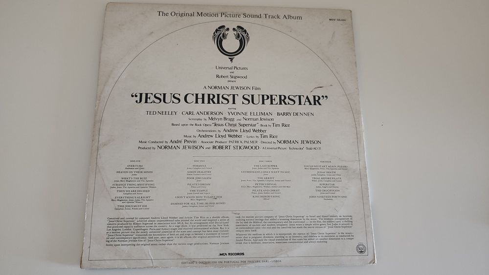 Vinil duplo "Jesus Christ Superstar"