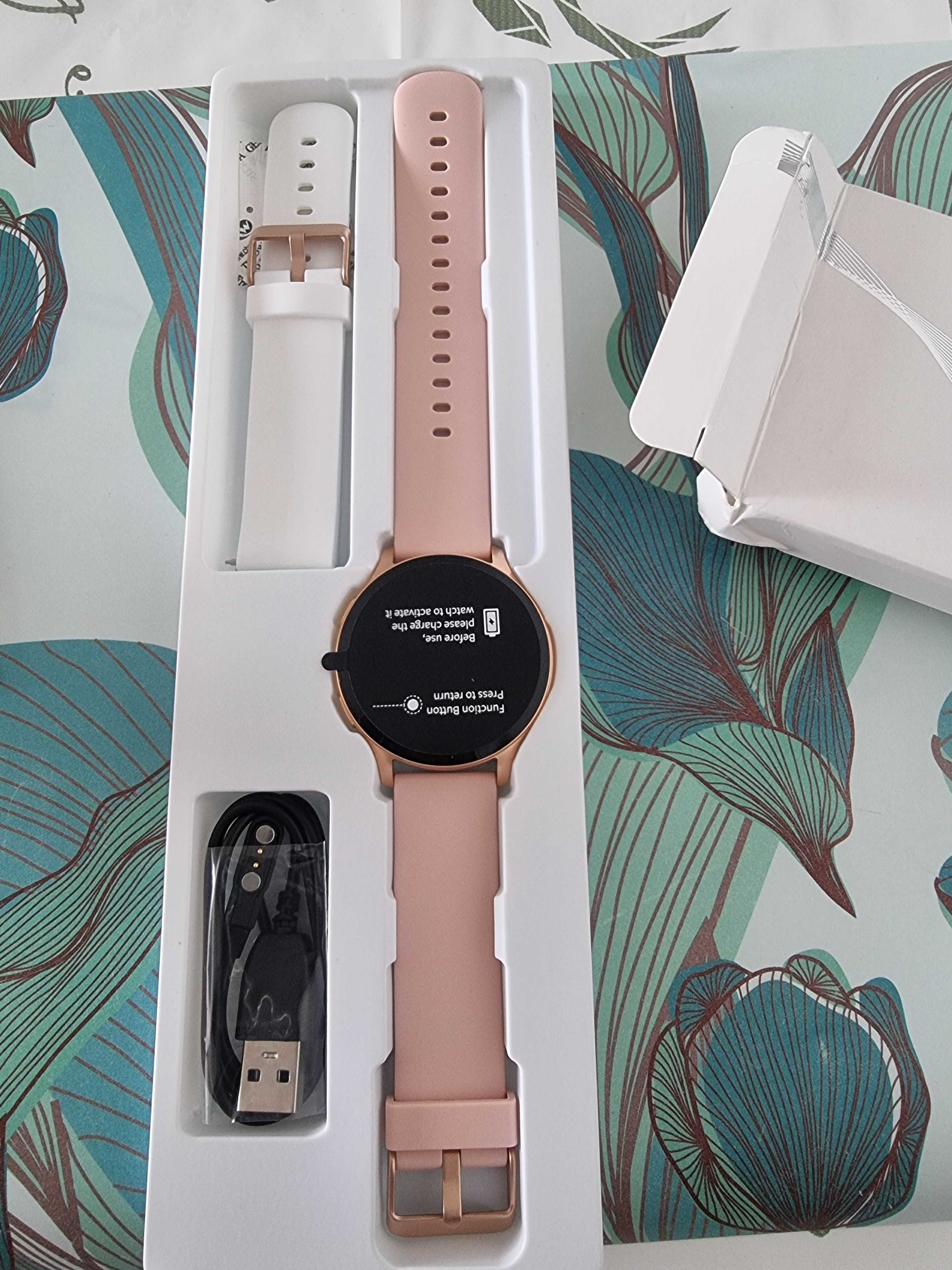 Smartwatch Linwear LW77 + 2 paski+szkło ochronne