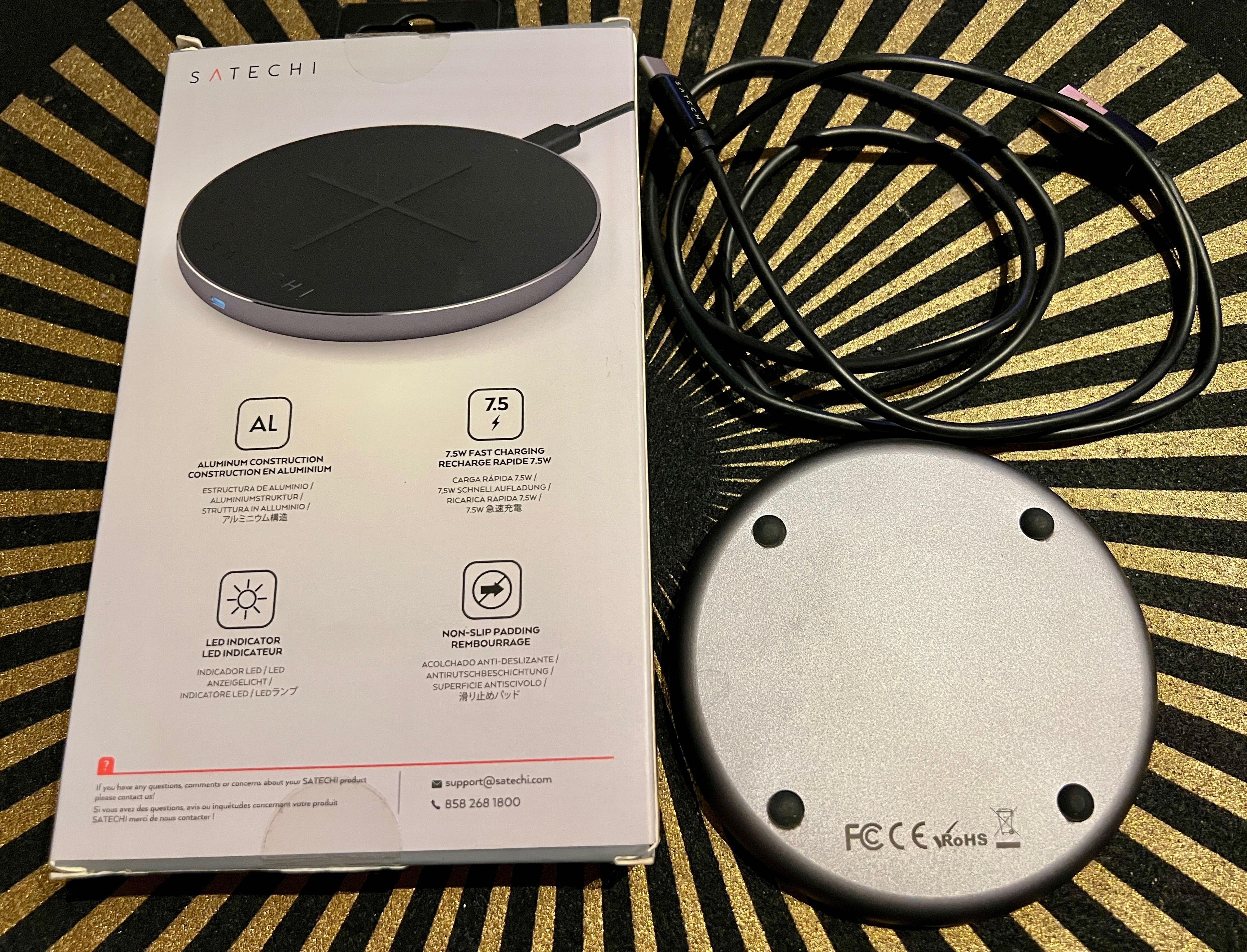 Ładowarka SATECHI Wireless Charger (PD & QC)