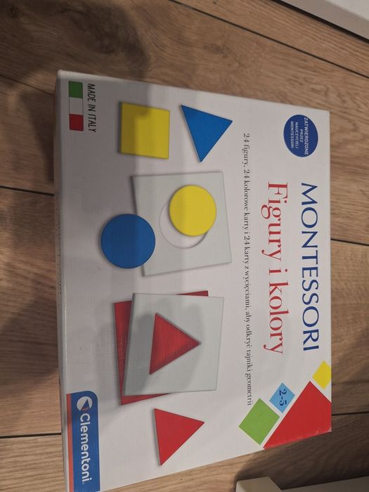 Montesori figury I koloru