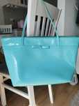 Błękitna torebka, Kate Spade