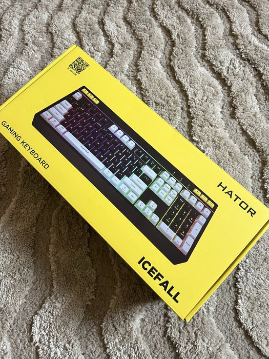 Клавиатура Hator Icefall (МЕМБРАНКА БЕЗ КИРИЛИЦЫ)