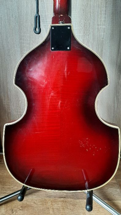 Gitara Basowa Migma (Musima], hollow body, lata 60, rarytas