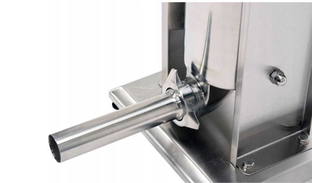 METALOWA NADZIEWARKA do Kiełbas 5L Dysze: 16, 22, 32, 38 mm NOWA