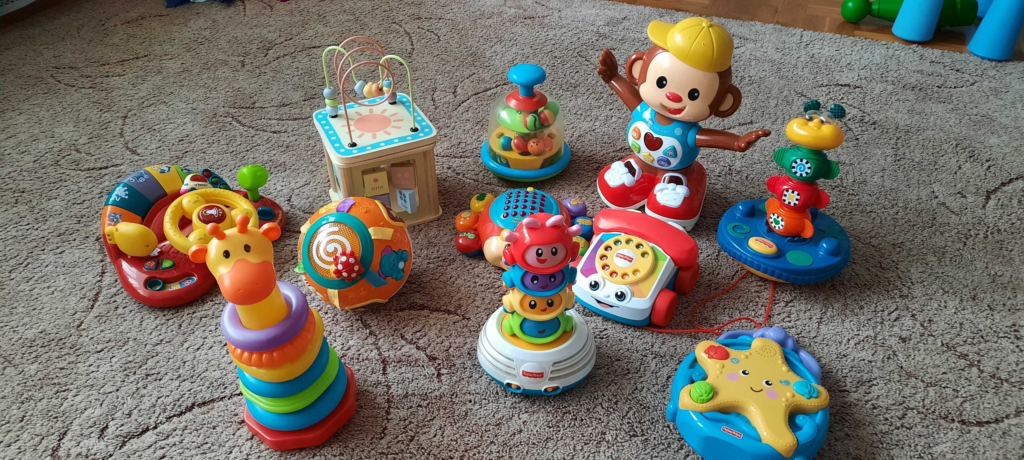 Vtech fisher price zabawki edukacyjne