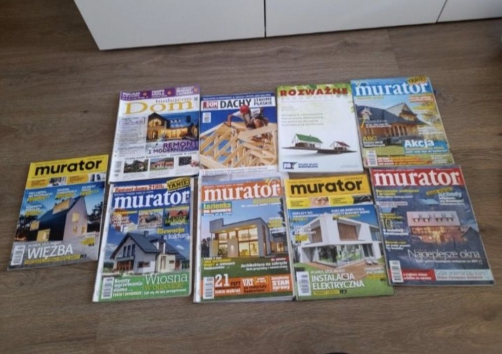 Gazety budowlane, Murator, Budujemy Dom