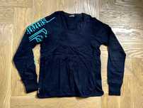 Czarny bawełniany longsleeve Levi’s, S - NOWY!!