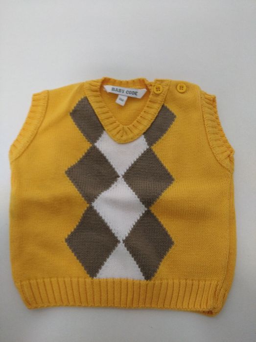 Colete de menino tamanho 6 meses