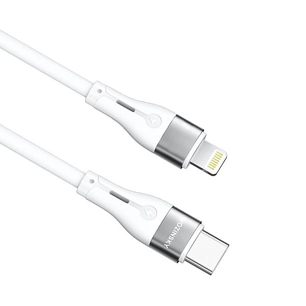 Kabel Wozinsky WSTCL2 Lightning / USB-C PD 27W 2 m - biały