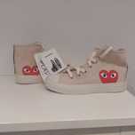 Buty trampki typu Converse z serduszkiem rozmiar 37 beżowe