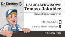 Serwis oraz naprawa, piecyków piecy, kotłów gazowych De Dietrich